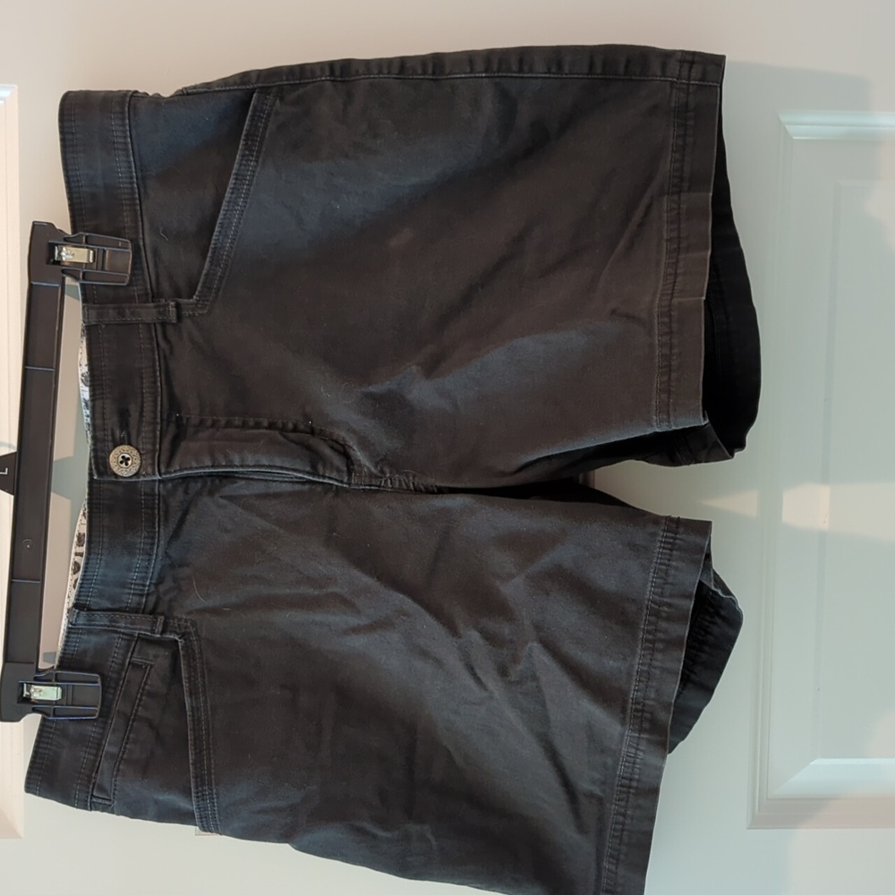 Lee Sinfully Soft Charcoal Denim Shorts